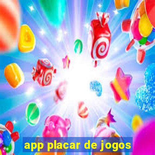 app placar de jogos