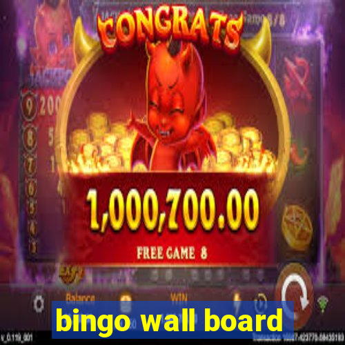 bingo wall board