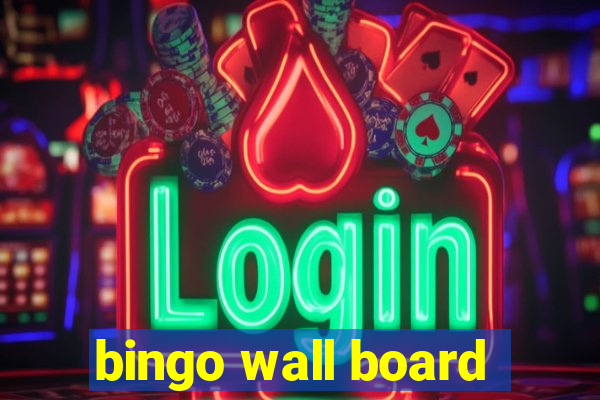 bingo wall board