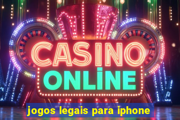 jogos legais para iphone