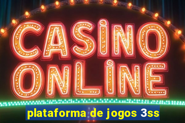 plataforma de jogos 3ss