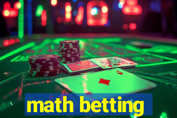 math betting