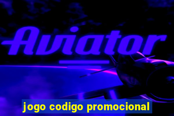 jogo codigo promocional