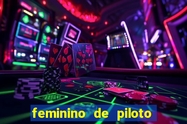 feminino de piloto de fuga