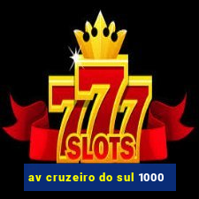 av cruzeiro do sul 1000