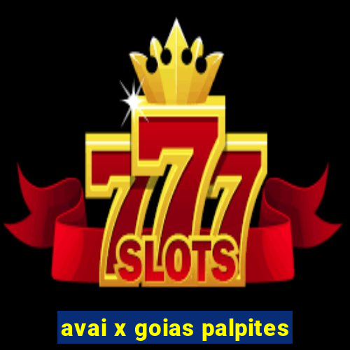 avai x goias palpites