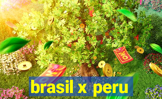 brasil x peru