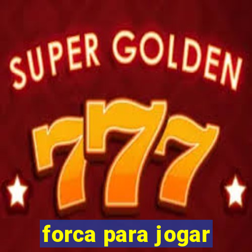 forca para jogar