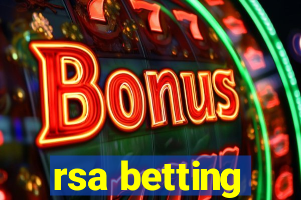 rsa betting