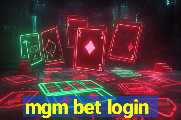 mgm bet login