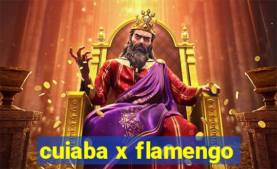 cuiaba x flamengo