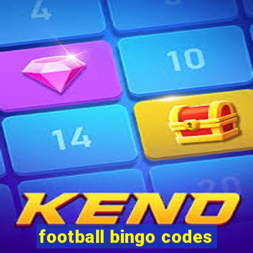 football bingo codes