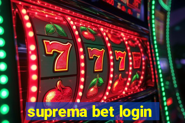 suprema bet login