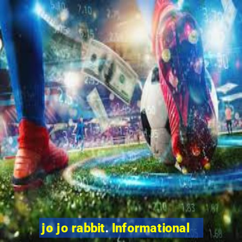 jo jo rabbit. Informational