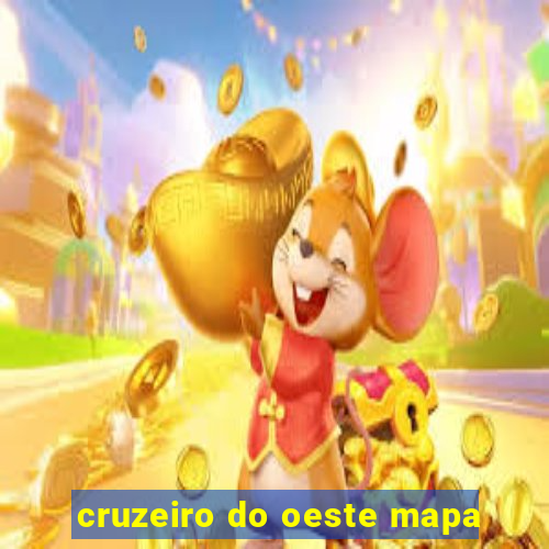 cruzeiro do oeste mapa