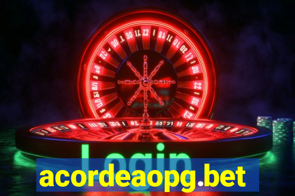 acordeaopg.bet