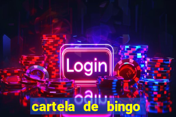 cartela de bingo ate 50