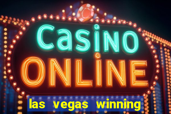 las vegas winning slot machines