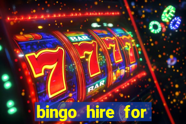 bingo hire for parties leigh