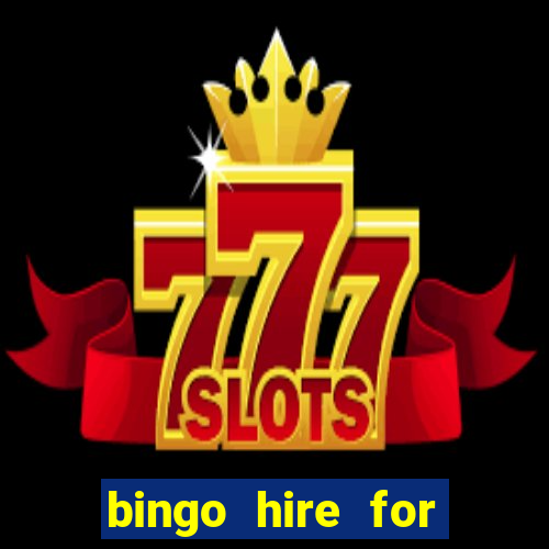 bingo hire for parties leigh