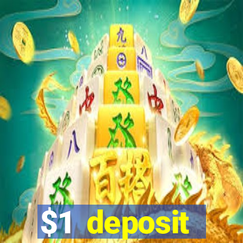 $1 deposit microgaming casino