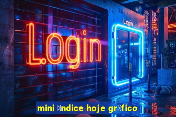 mini 铆ndice hoje gr谩fico