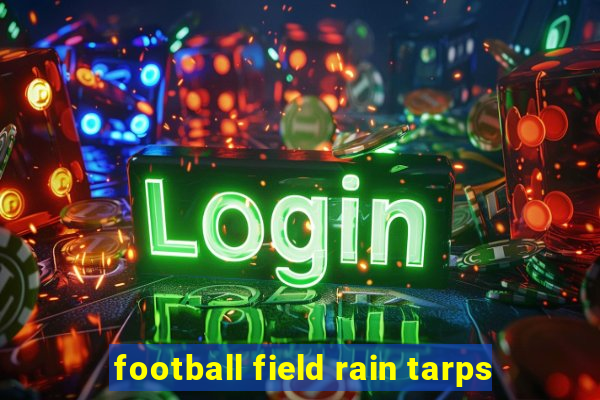 football field rain tarps