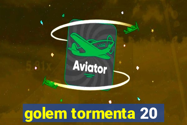 golem tormenta 20