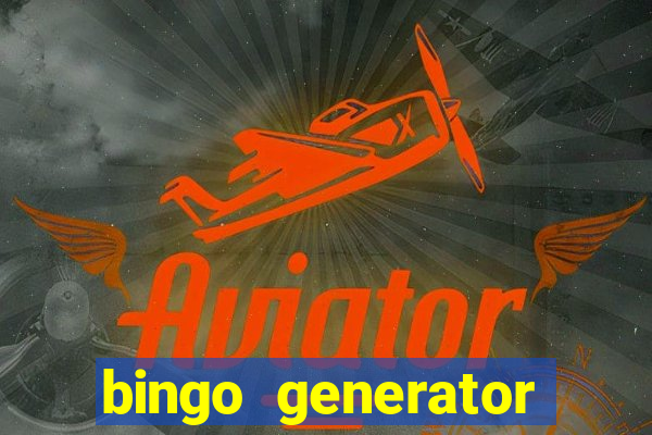 bingo generator with images