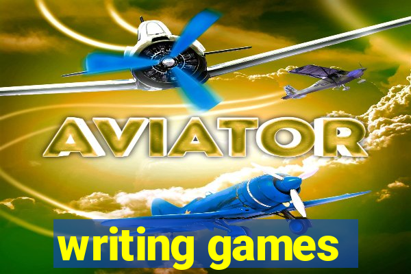 writing games