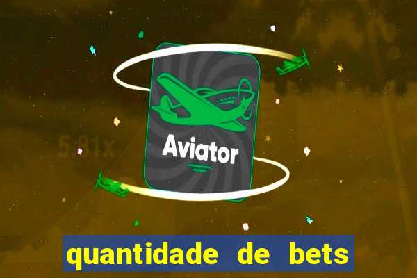 quantidade de bets no brasil