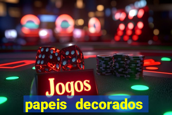 papeis decorados para imprimir