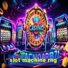 slot machine rng