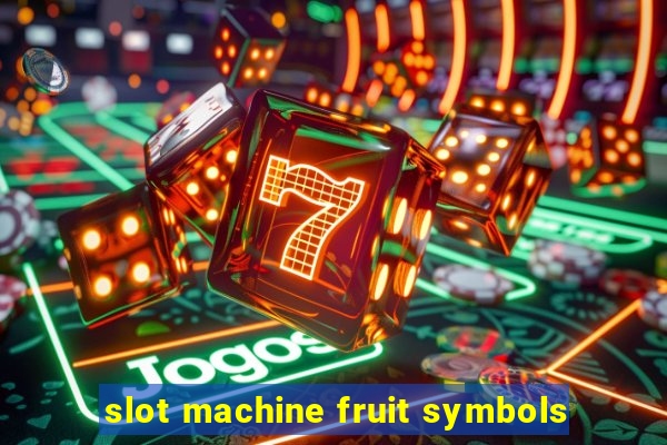 slot machine fruit symbols