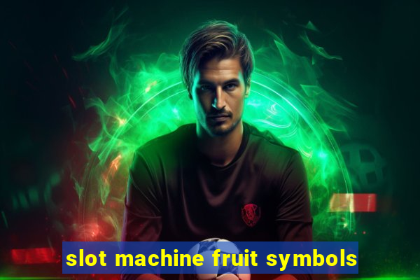 slot machine fruit symbols