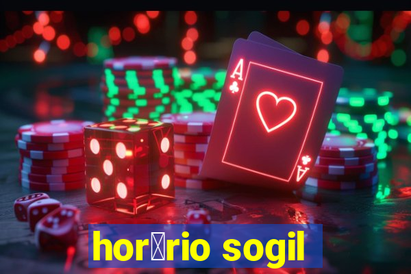 hor谩rio sogil