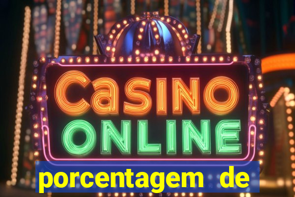 porcentagem de jogos slots pg