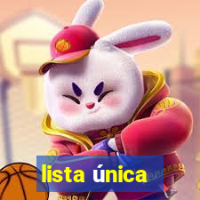 lista única