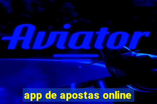 app de apostas online