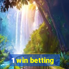 1 win betting