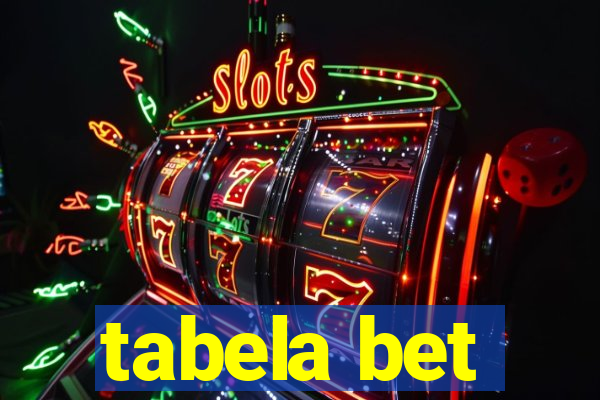 tabela bet