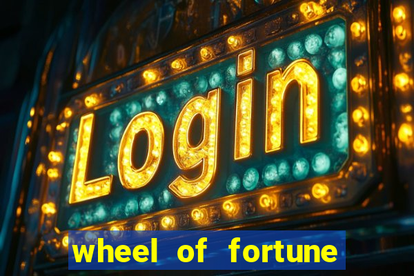 wheel of fortune slot machine