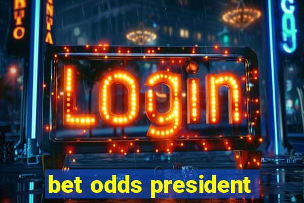 bet odds president