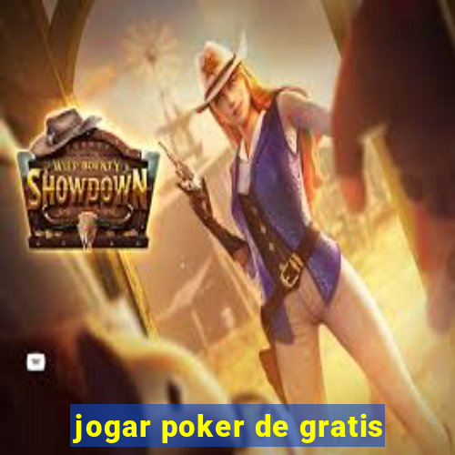 jogar poker de gratis