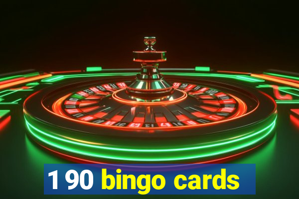 1 90 bingo cards