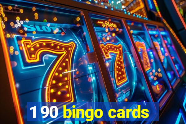 1 90 bingo cards