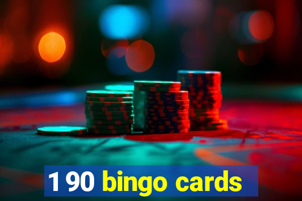 1 90 bingo cards