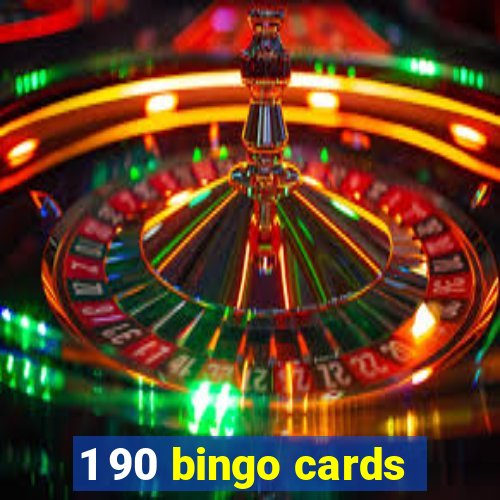 1 90 bingo cards