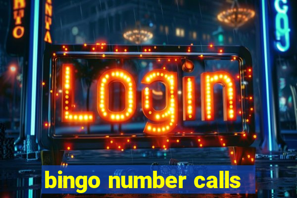 bingo number calls