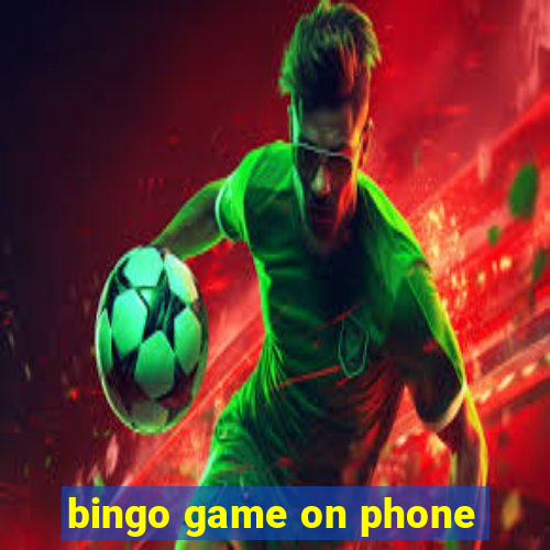 bingo game on phone